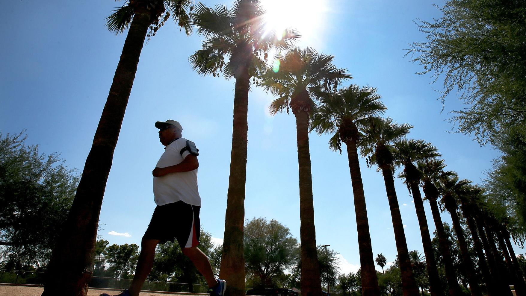 Tucson under excessive heat watch today and Monday